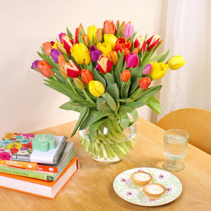 50 Mixed Tulips