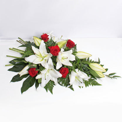 Standard Red Rose and Lily Spray FPA