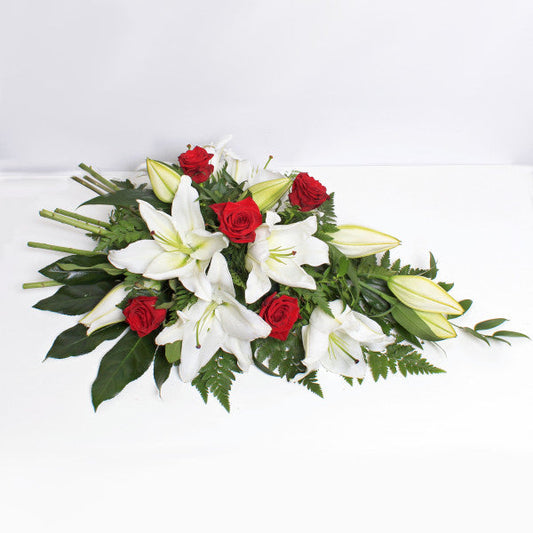 Extra Large Red Rose and Lily Spray FPC