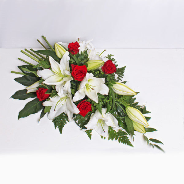 Standard Red Rose and Lily Spray FPA