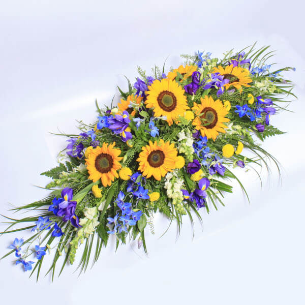 Standard Sunflower Coffin Spray FPA