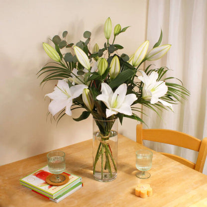 White Lilies Bouquet